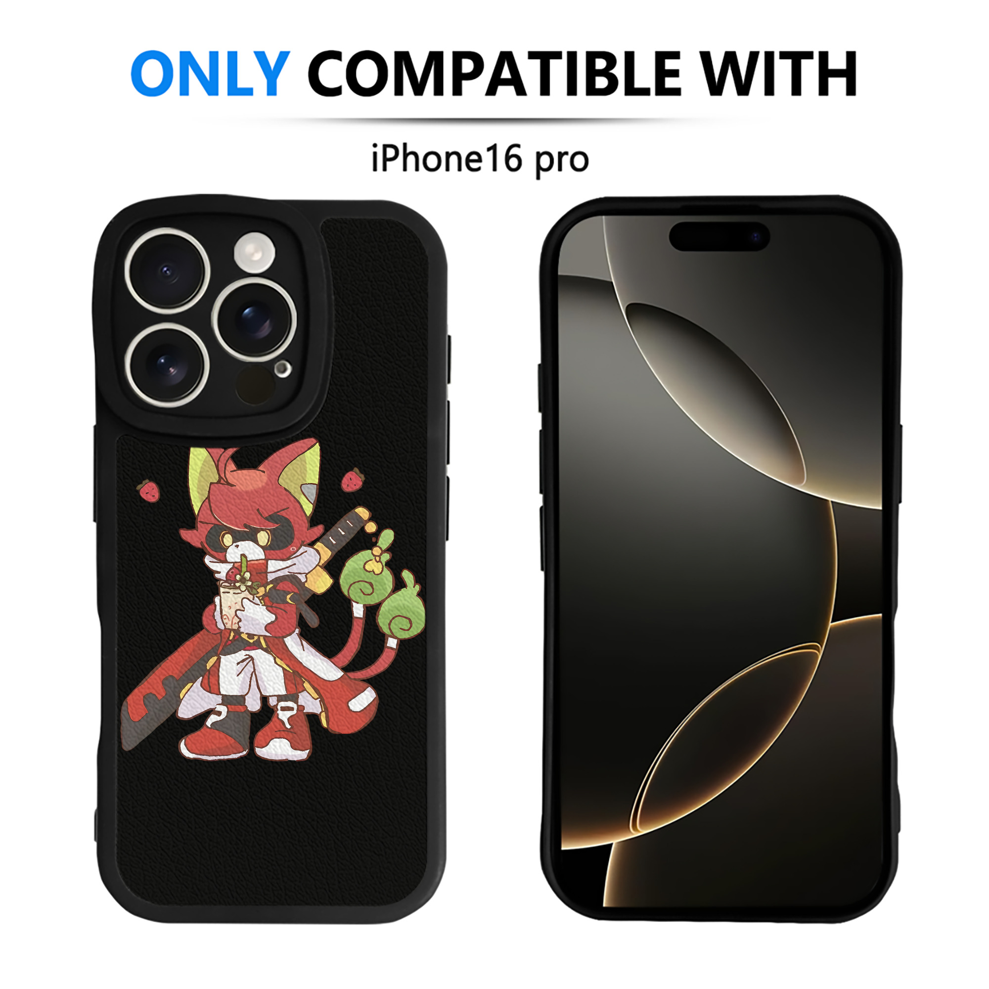 （画像用） 妖怪ウォッチ Yo-kai Watch 【iPhone 16シリーズ対応】シリコンスマホケース（レザー調） 材質：シリコン